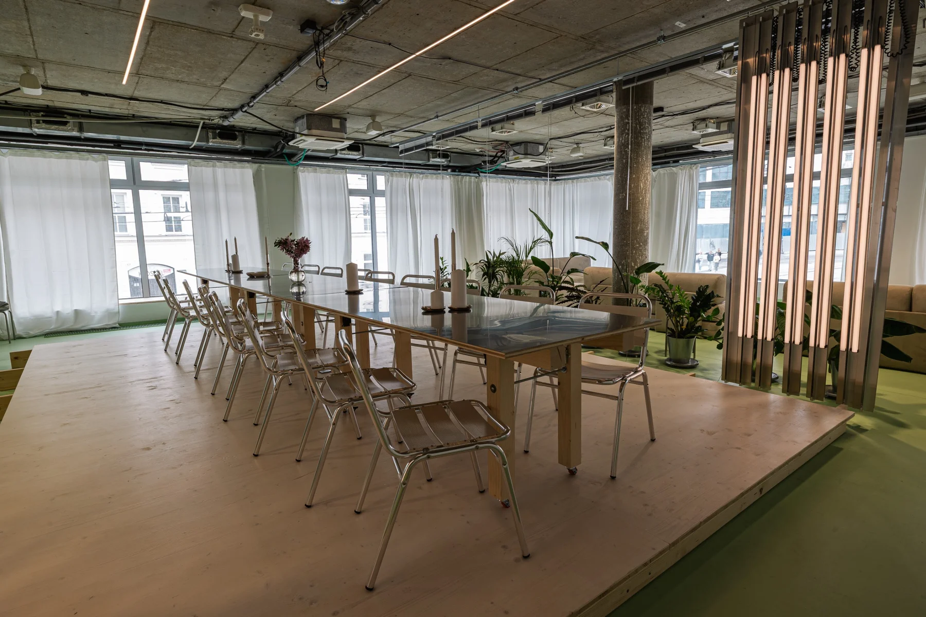 Studio interior