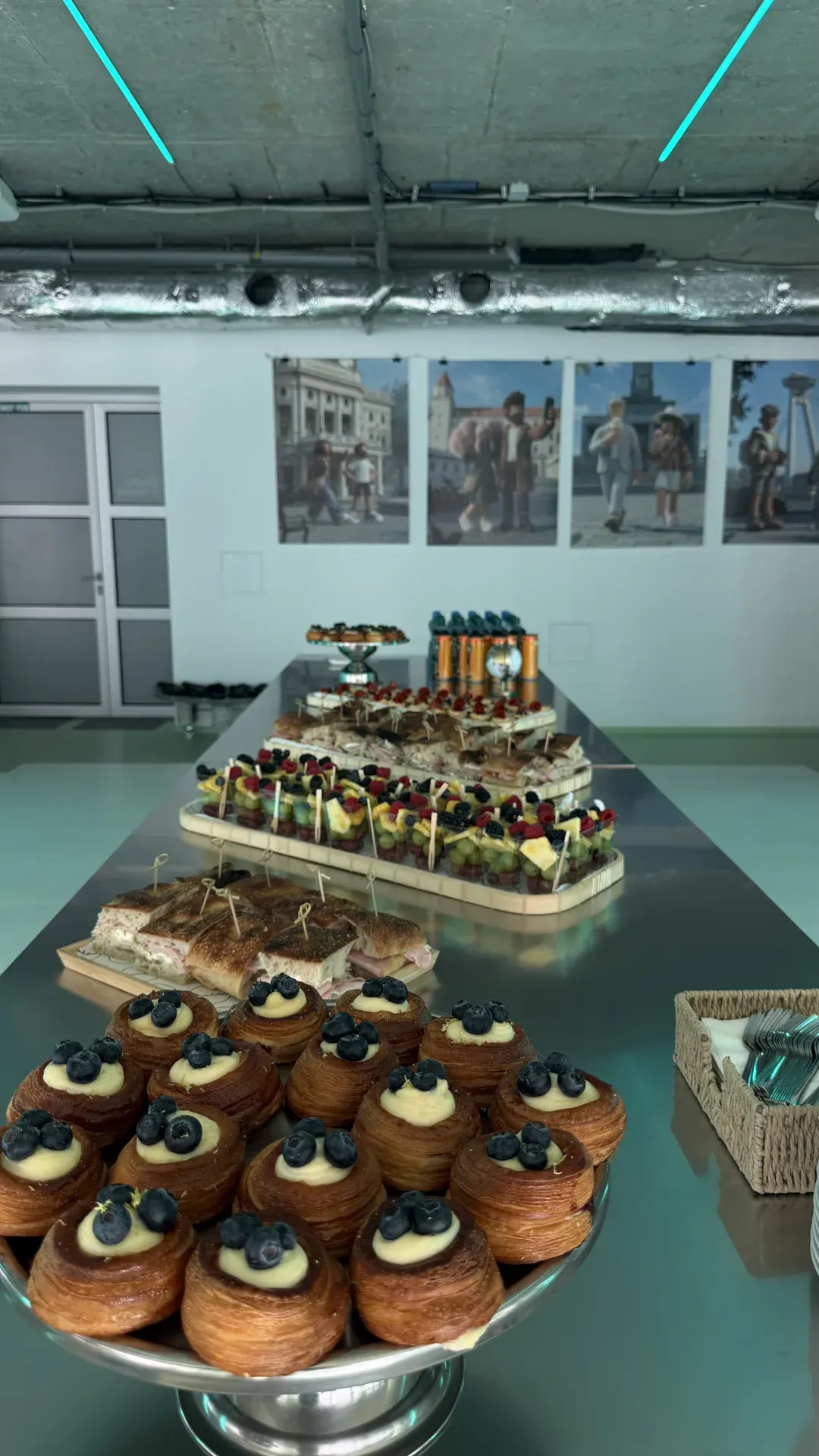 Eventový priestor Studio v meste pripravený na tlačovú konferenciu